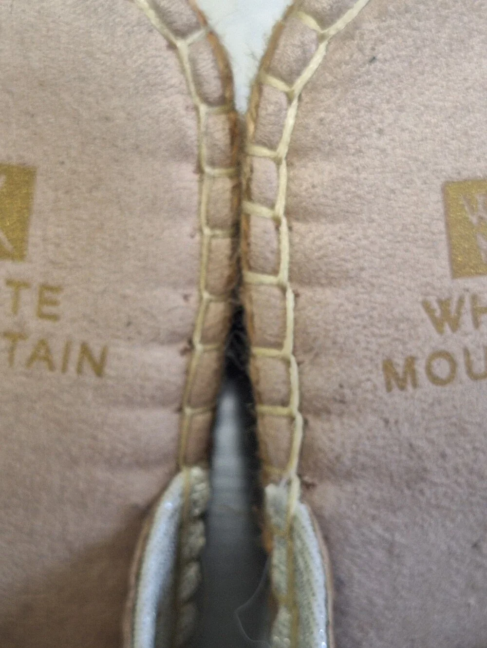 White Mountain Beaux Espadrille Wedge Sandals Laser Cut Thong White Size 8.5
